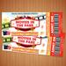 Editable Movie In The Park Ticket and Flyer Bundle Template