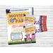 DIY Outdoor Movie Night Ticket & Flyer Bundle Template