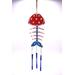 Close up of wind chime