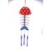 Close up of wind chime back side