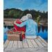 The Picnic at the Duck Pond Painting, "Eternal Love"