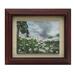 Butterfly and Daises Painting, Framed Art