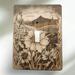 Light Switch Cover Covers Single Mountain Meadow Decorative