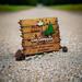Rustic Wood with Raised Acrylic lettering Sign