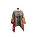 Ladies oversized sweatshirt that has added Kantha cotton sleeves