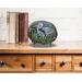 Blue Heron Agate Slice Painting Room Concept