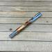 wood and magnetic cap wood pen