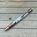 Antique Copper pen with fly fishing USPS stamps