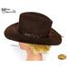 Braided Leather Hatband