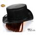 Braided Leather Hatband