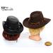 Leather Bullet Hatband