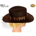 Leather Bullet Hatband