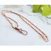 Rainbow Moonstone and Opal Copper Wire Wrapped Necklace