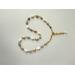 Multicolor pearl and gem necklace