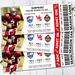 Customizable Football Sports Game Event Ticket Stub Template