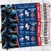 Editable Football Sports Game Event Ticket Template