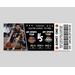 Editable Basketball Sports Game Event Ticket Template