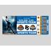  Customizable Basketball Sports Game Ticket Stub Template
