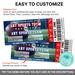 DIY Football Sports Surprise All-Purpose Game Event Ticket Template