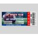 DIY Football Sports Surprise All-Purpose Game Event Ticket Template