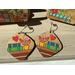 Book Lover's Engraved Claw Hair Clips & Earring Set