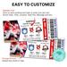Customizable Baseball Sports Game Event Ticket Stub Template
