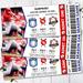 Customizable Baseball Sports Game Event Ticket Stub Template