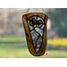 Barred Owl suncatcher in direct sunlight.