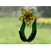 Daffodil suncatcher- in yellow-  in direct sunlight.