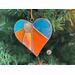 Heart-Sun ornament shown in a Christmas Tree.