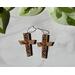 Grit and Grace Cross Earrings