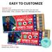 DIY Soccer Sports Game Event Ticket Stub Template