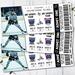 Editable Hockey Sports Event Game Stub Ticket Template