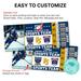 Customizable Hockey Sports Event Ticket Game Stub Template