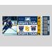 Customizable Hockey Sports Event Ticket Game Stub Template