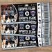 DIY Hockey Sports Game Event Ticket Stub Template