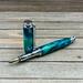 Gold plated steel nib custom resin fountain pen