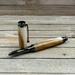 hardwood and gunmetal rollerball pen