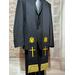 WWII Replica, Military clergy stole, military chaplain gift, vintage military clergy stole