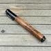 cherry burl magnetic cap rollerball pen