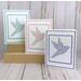 Sympathy card making kit with pastel cardstock, embossed cardstock, die cut hummingbird card fronts and cards and envelopes to make 6 cards,