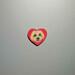 hand drawn miniature magnet of your Goldendoodle.