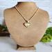 Phlox & Fern Gold-colored Sterling Silver Wire Wrapped Necklace on Bust