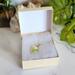 Phlox & Fern Gold-colored Sterling Silver Wire Wrapped Necklace in packaging