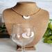 Polymer Clay Moon Copper Jewelry Set on bust