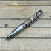 Cotton and cotton seed ballpoint pen in antique silver