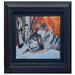 Two wolves Sharing a tender moment Painting 
