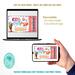 Editable Kids Sip and Paint Ticket Template | Kids Event Ticket