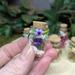 fairy potion, botanical fairy potions, flower potions, miniature fairy potions, apothecary potions, botanical fairy accessory, wedding favor