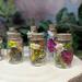 fairy potion, botanical fairy potions, flower potions, miniature fairy potions, apothecary potions, botanical fairy accessory, wedding favor
